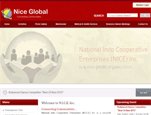 Tablet Screenshot of niceglobal.org